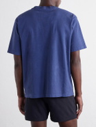DISTRICT VISION - California Printed Cotton-Jersey T-Shirt - Blue