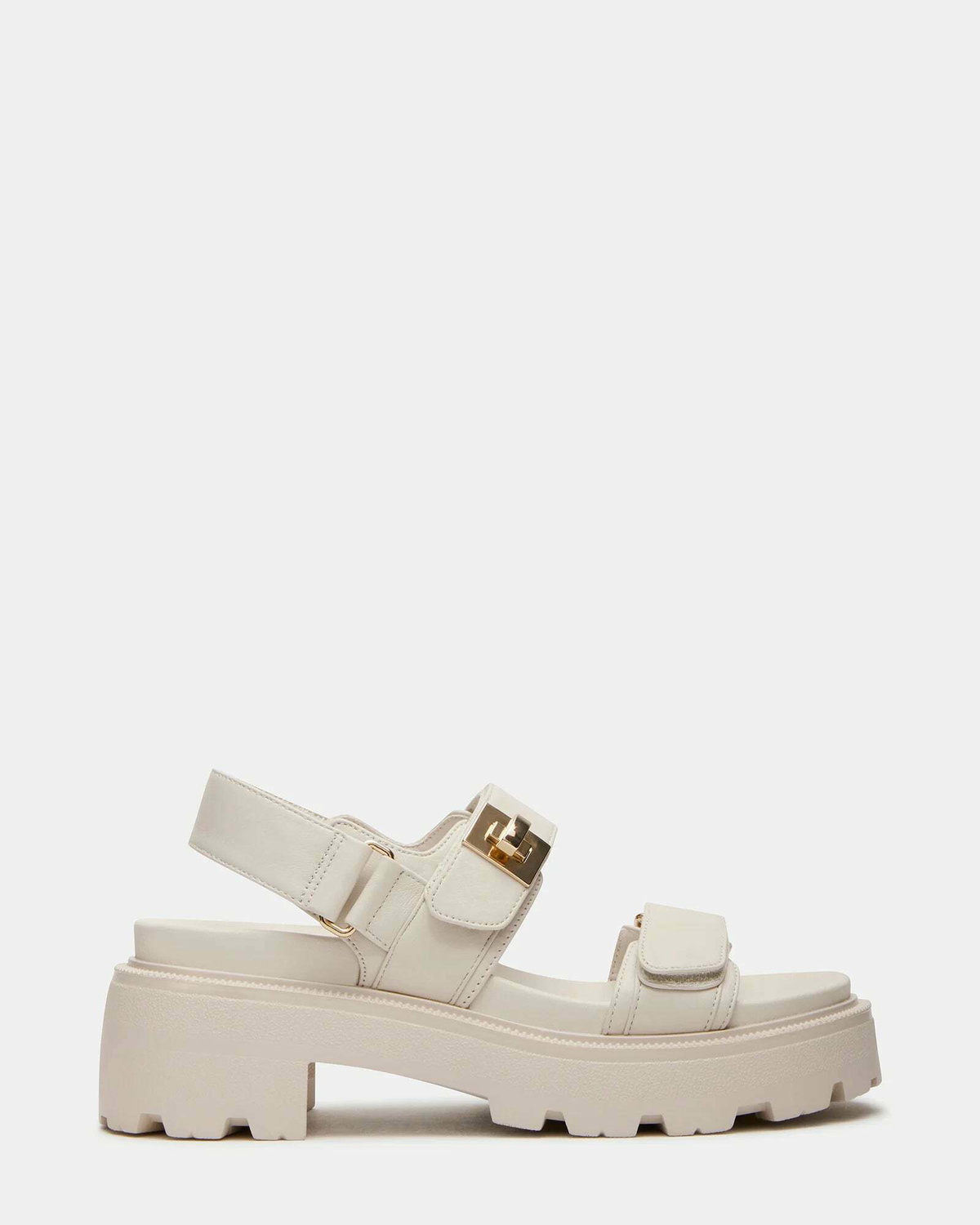 Steve Madden Supermona Sandals in Natural