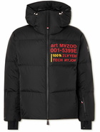 Moncler Grenoble - Mazod Printed Ripstop Down Ski Jacket - Black