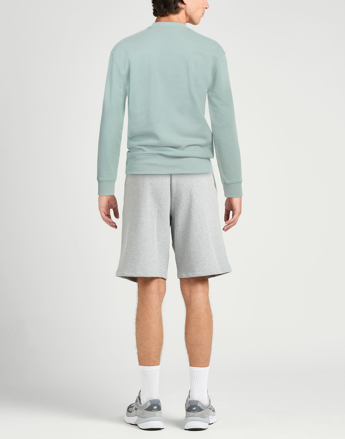 Maison Kitsuné Mens Sweatshirt Light in Green