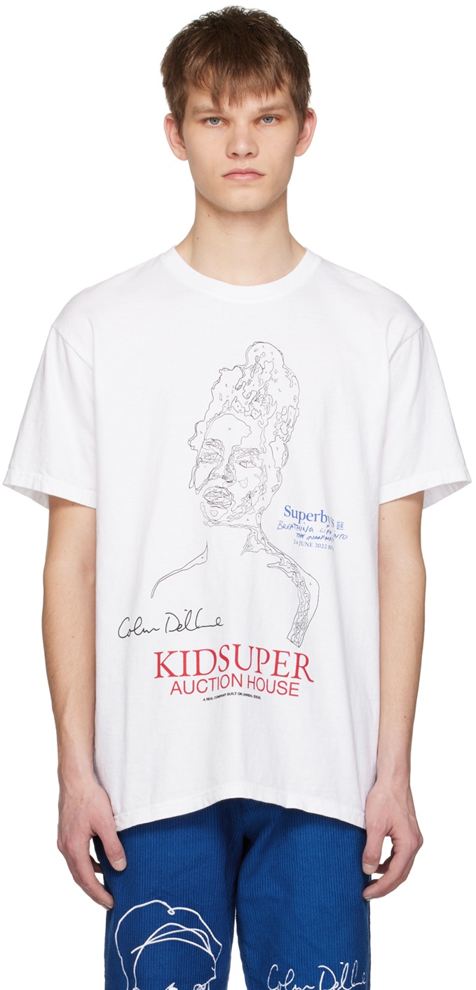 KidSuper White 'Paint By Number' T-Shirt KidSuper