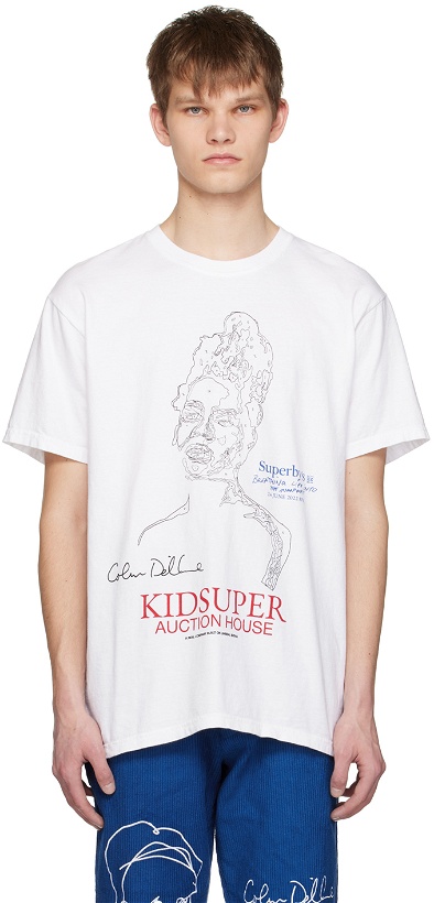 Photo: KidSuper White 'Paint By Number' T-Shirt
