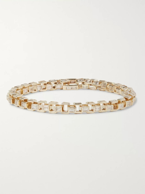 Photo: LUIS MORAIS - Gold Diamond Link Bracelet - Gold