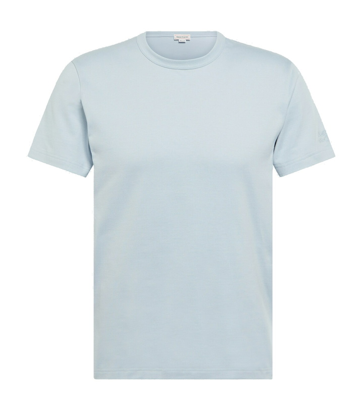 Photo: Alexander McQueen - Signature cotton jersey T-shirt