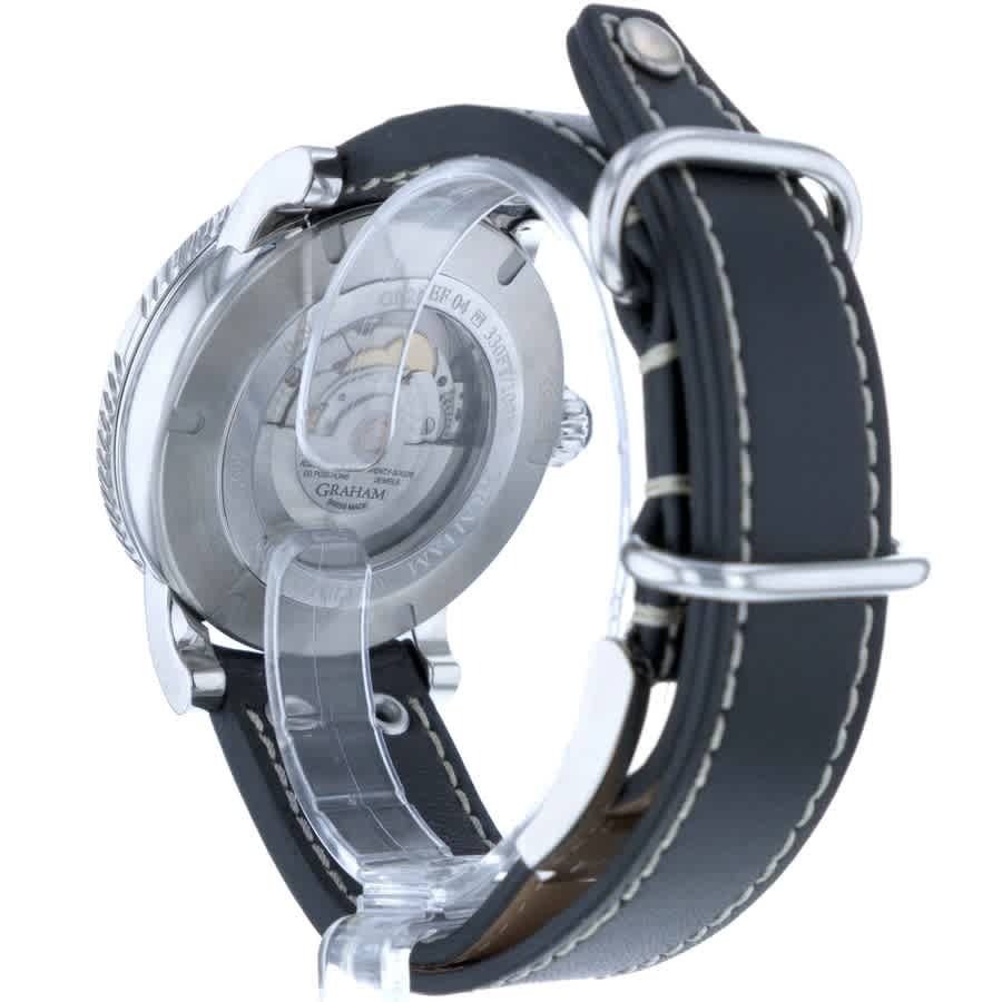 Graham Fortress City Gmt Automatic Black Dial Mens Watch 2FOBC.G04A