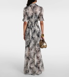 Diane von Furstenberg Erica printed maxi dress