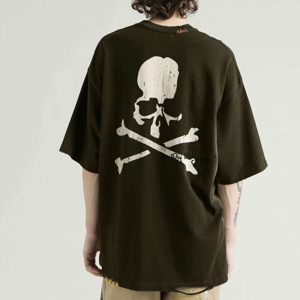 MASTERMIND WORLD Men's OG Vintage T-Shirt in Olive