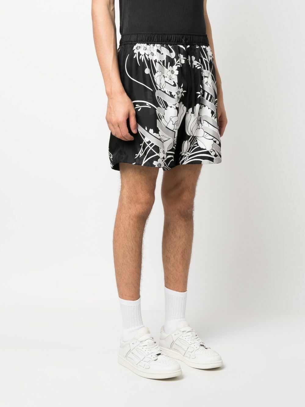 ハーフ・ショートパンツ Amiri Printed Silk Bermuda Shorts AMIRI - Bermuda Shorts With Print Amiri