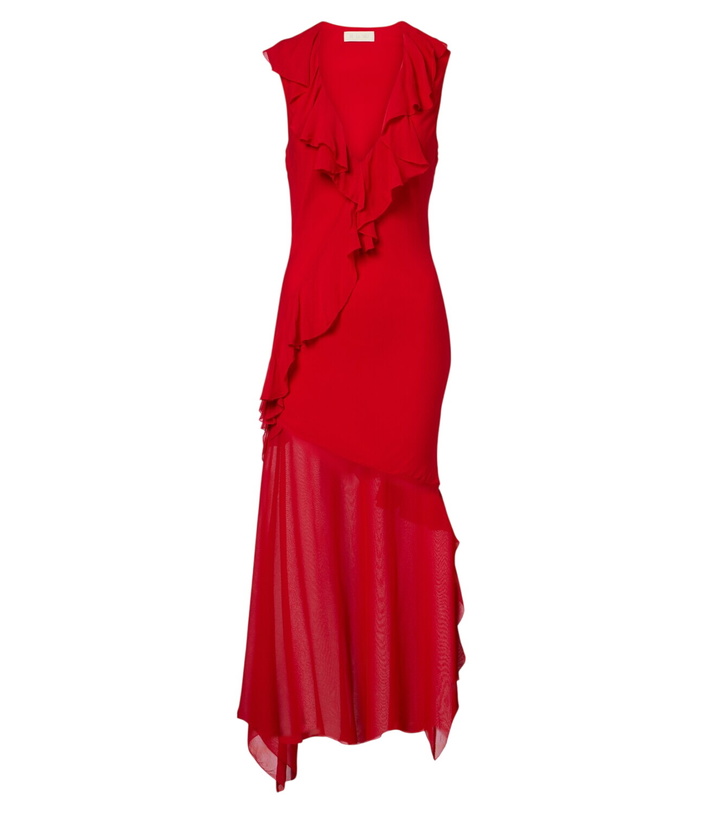 Photo: De La Vali Baila floral georgette midi dress