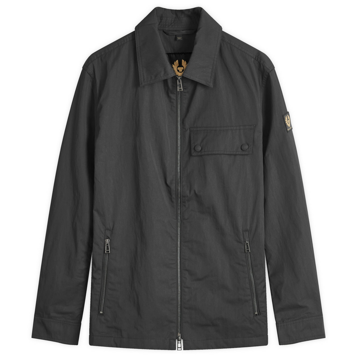 Belstaff Men's Abstract Airspeed Jacket in True Olive Belstaff