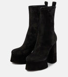 Christian Louboutin - Izamayaz suede platform ankle boots