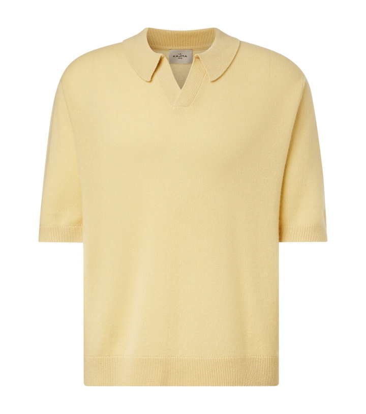 Photo: Le Kasha Bale cashmere polo sweater