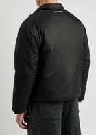 Mki Miyuki Zoku Loft Rider Padded Ripstop Nylon Jacket Black