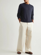 Massimo Alba - Garment-Dyed Cashmere Sweater - Blue