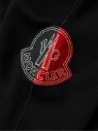 Moncler Genius - 2 Moncler 1952 Logo-Appliquéd Cotton-Jersey Zip-Up Hoodie - Black