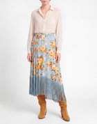 Jucca Womens Maxi skirt Azure