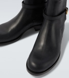 The Row Leather boots