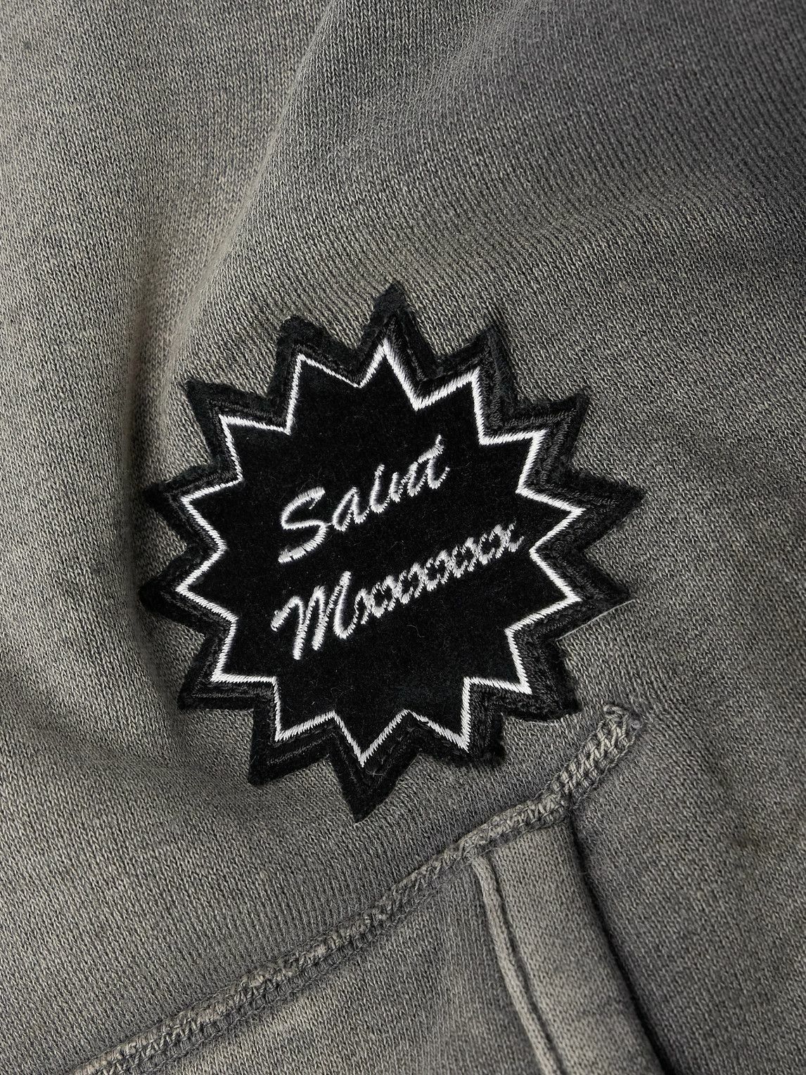 SAINT MXXXXXX - Cotton-Jersey Hoodie - Gray