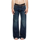 Raimundo Langlois Blue Bootcut Jeans