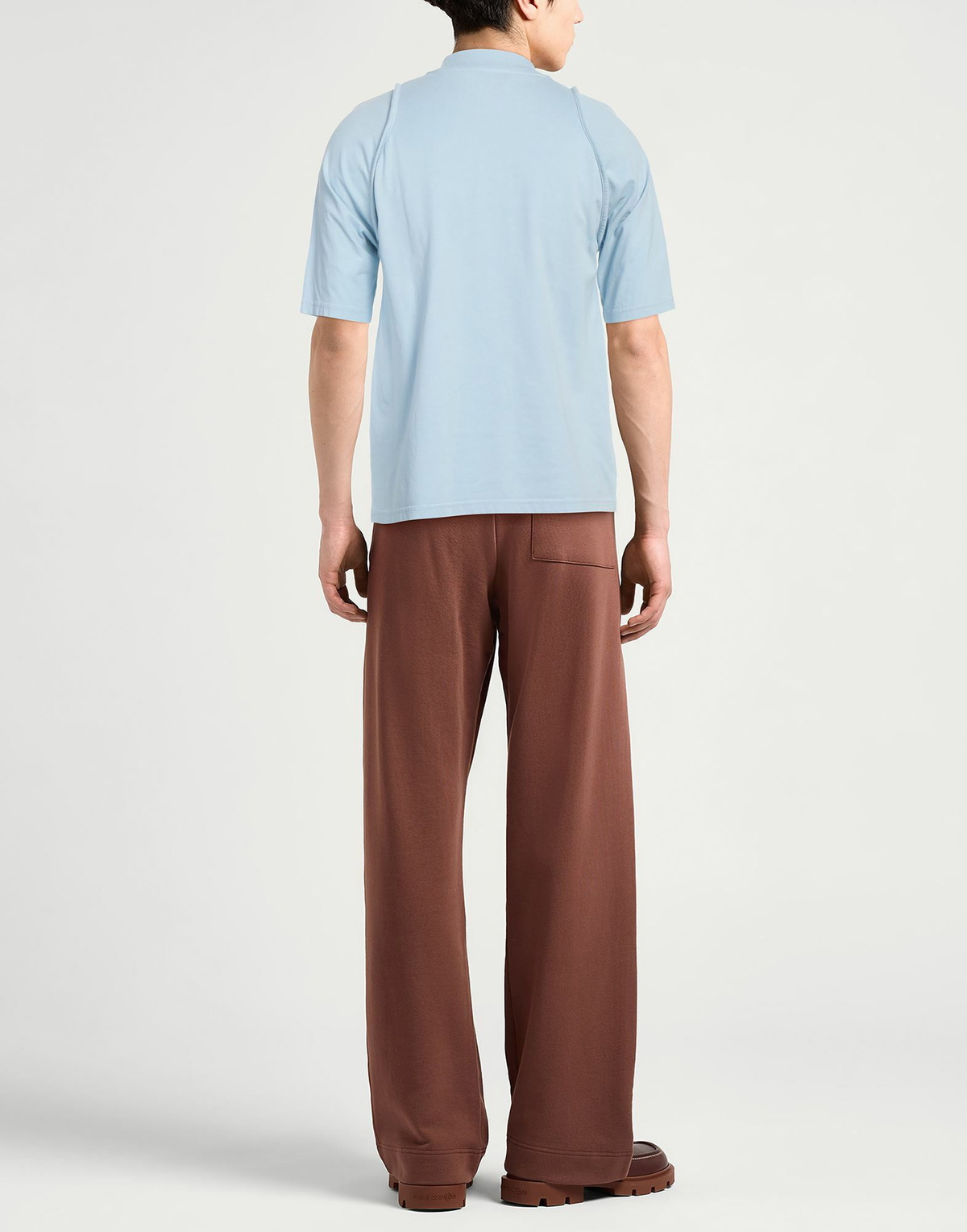 Jacquemus Mens T-shirt Sky in Blue