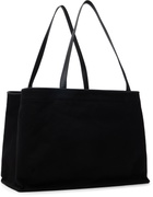LE17SEPTEMBRE Black Vacanza Canvas Tote