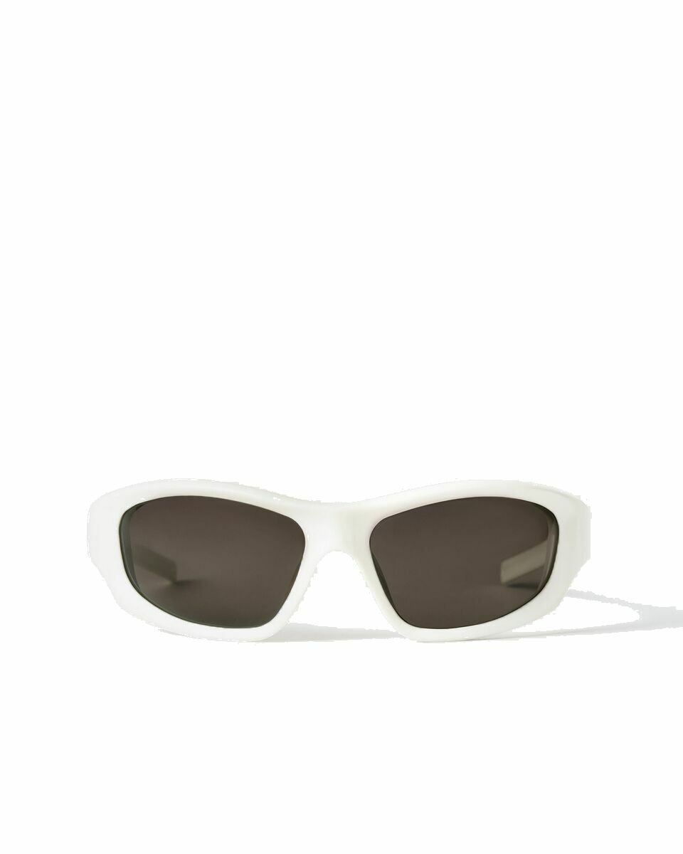 Photo: Chimi Eyewear Flash White Sunglasses Black/White - Mens - Eyewear