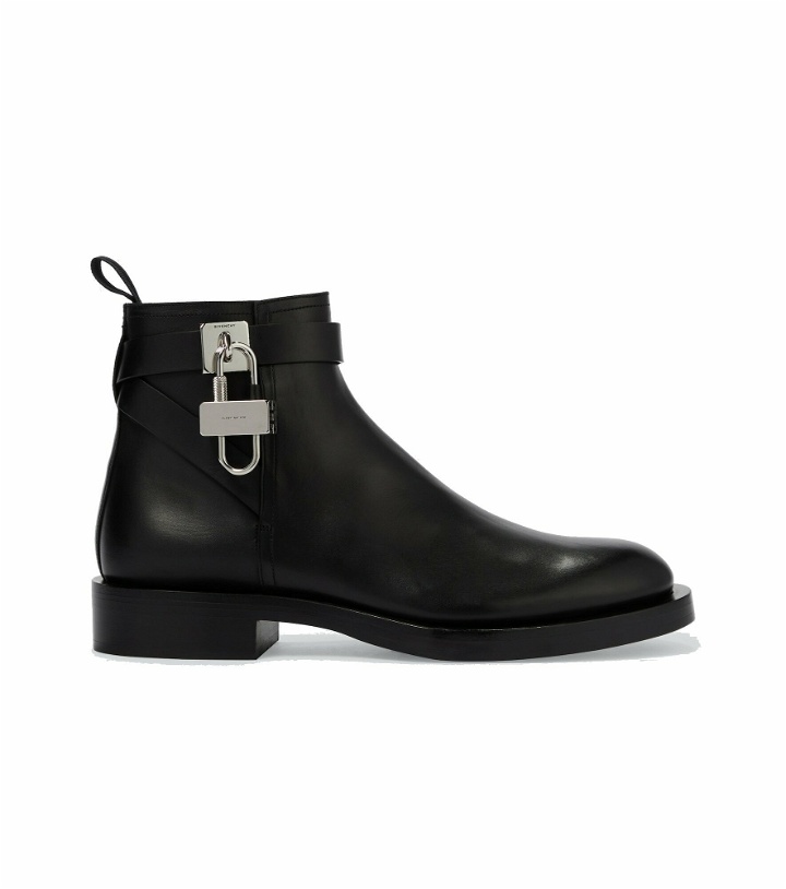 Photo: Givenchy - Padlock ankle boots