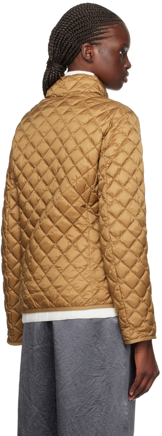Max Mara Leisure Tan Canga Down Jacket