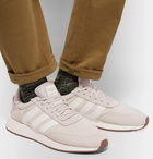 adidas Originals - I-5923 Suede-Trimmed Neoprene Sneakers - Men - Light gray