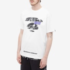 Men's AAPE Metaverse Moon Face T-Shirt in White