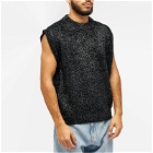Noma t.d. Men's Nylon Knit Vest in Black