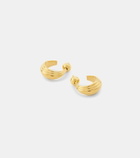 Sophie Buhai Blondeau Small 18kt gold-plated sterling silver hoop earrings