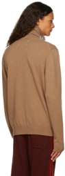 Maison Margiela Tan Cashmere Turtleneck