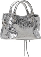 Balenciaga Silver 'Le City' Mini Bag