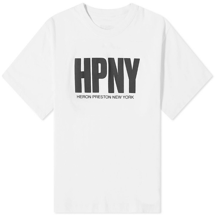 Photo: Heron Preston Men's HPNY T-Shirt in White