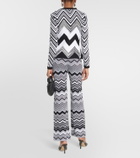 Missoni Zig-zag cotton-blend cardigan