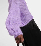 Loewe Anagram mohair-blend sweater