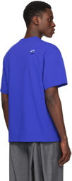 ADER error Blue TRS Tag 01 T-Shirt