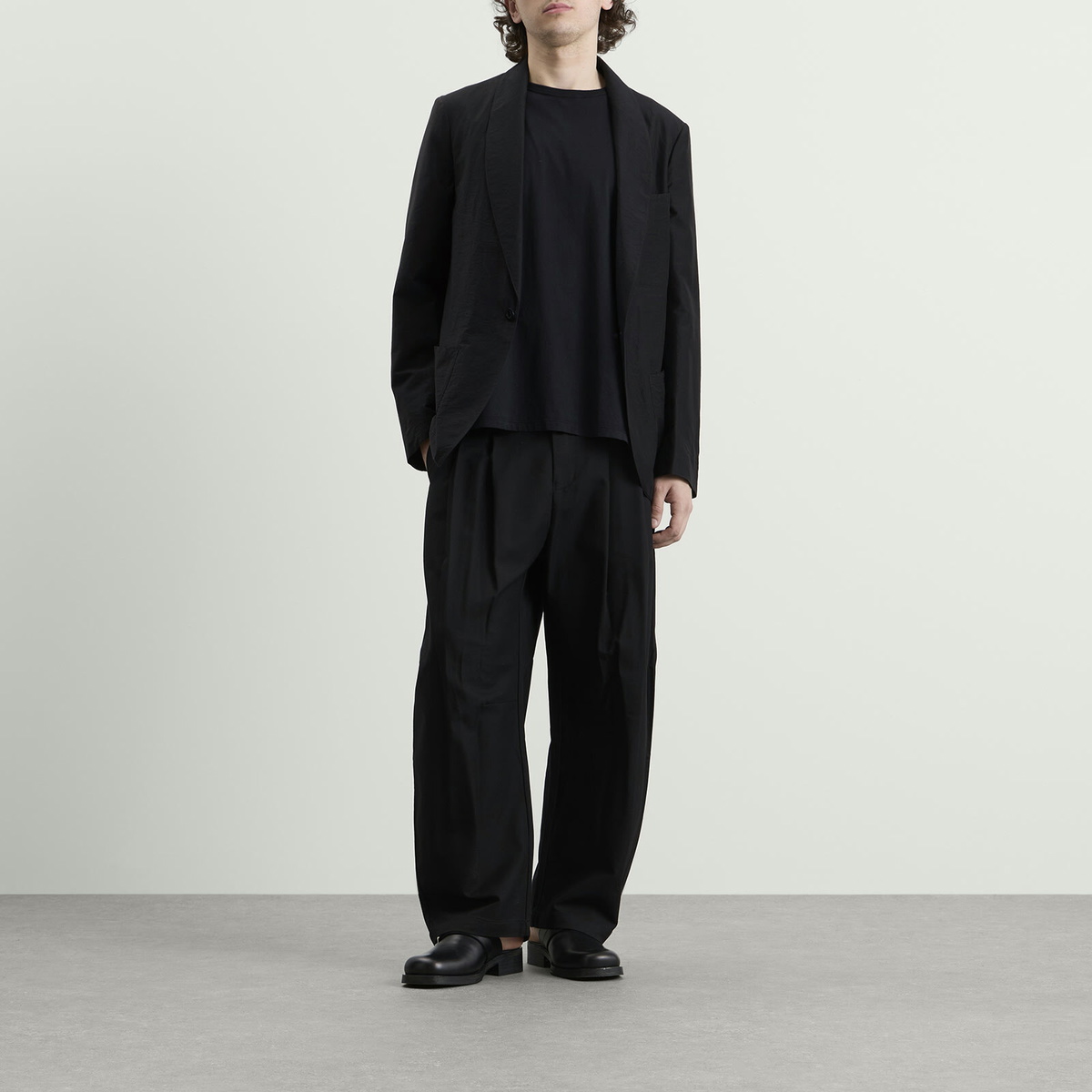 Maison Margiela Men's Double Pocket Blazer in Dark Blue