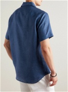 Brioni - Linen Shirt - Blue