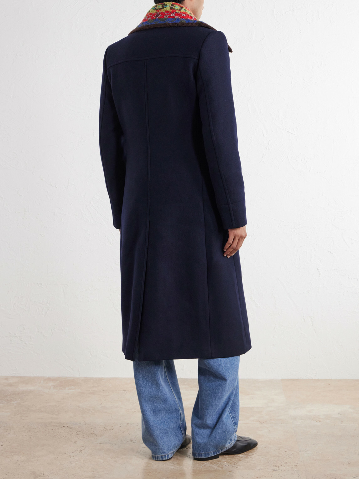 Dries Van Noten - Double-Breasted Wool-Blend Twill Coat - Blue