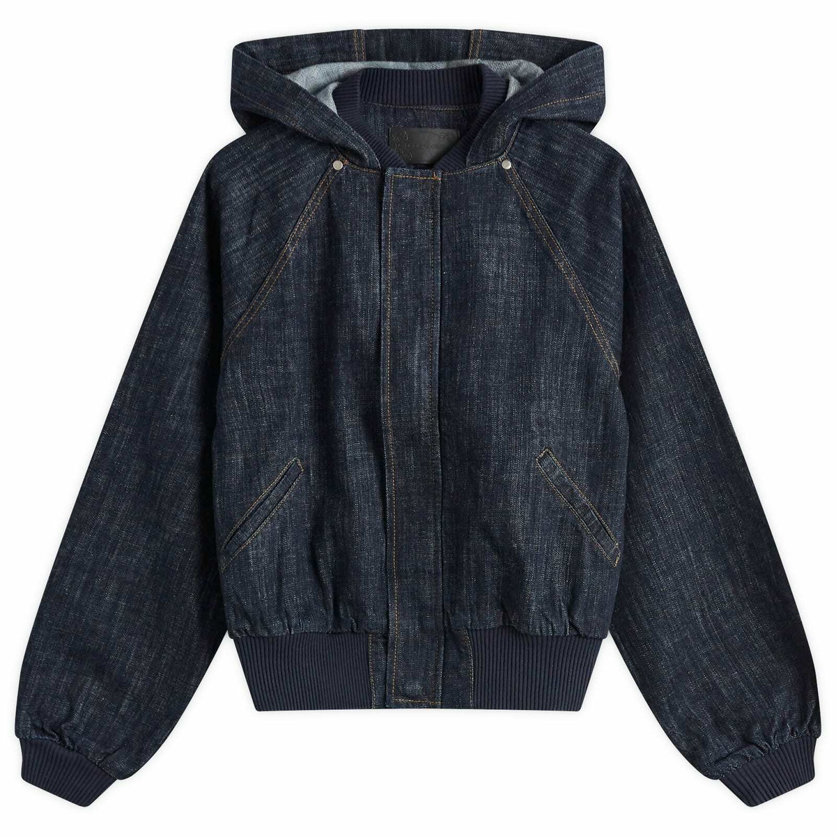Peachy Den Women's Gigi Denim Jacket in Rinse