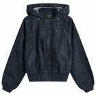 Peachy Den Women's Gigi Denim Jacket in Rinse