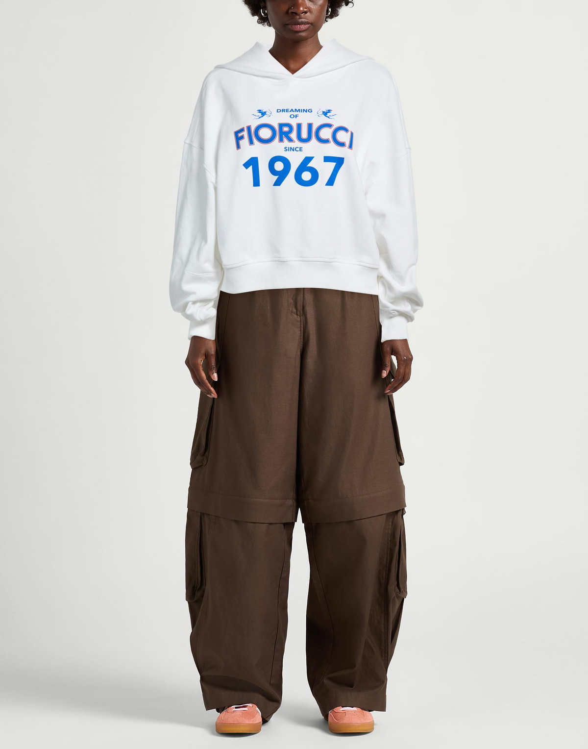 Fiorucci Womens Sweatshirt in White