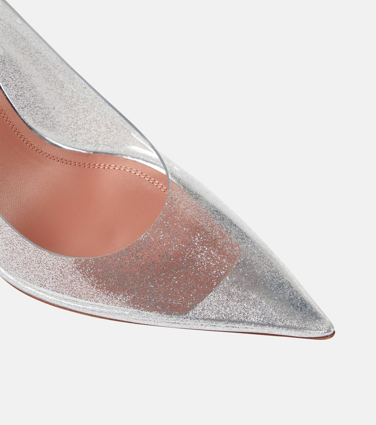 amina muaddi pvc pumps