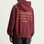 Junya Watanabe MAN Men's x Filson Hoody in Burgundy