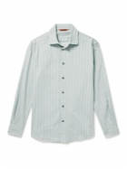 Barena - Surian Striped Cotton-Oxford Shirt - Gray