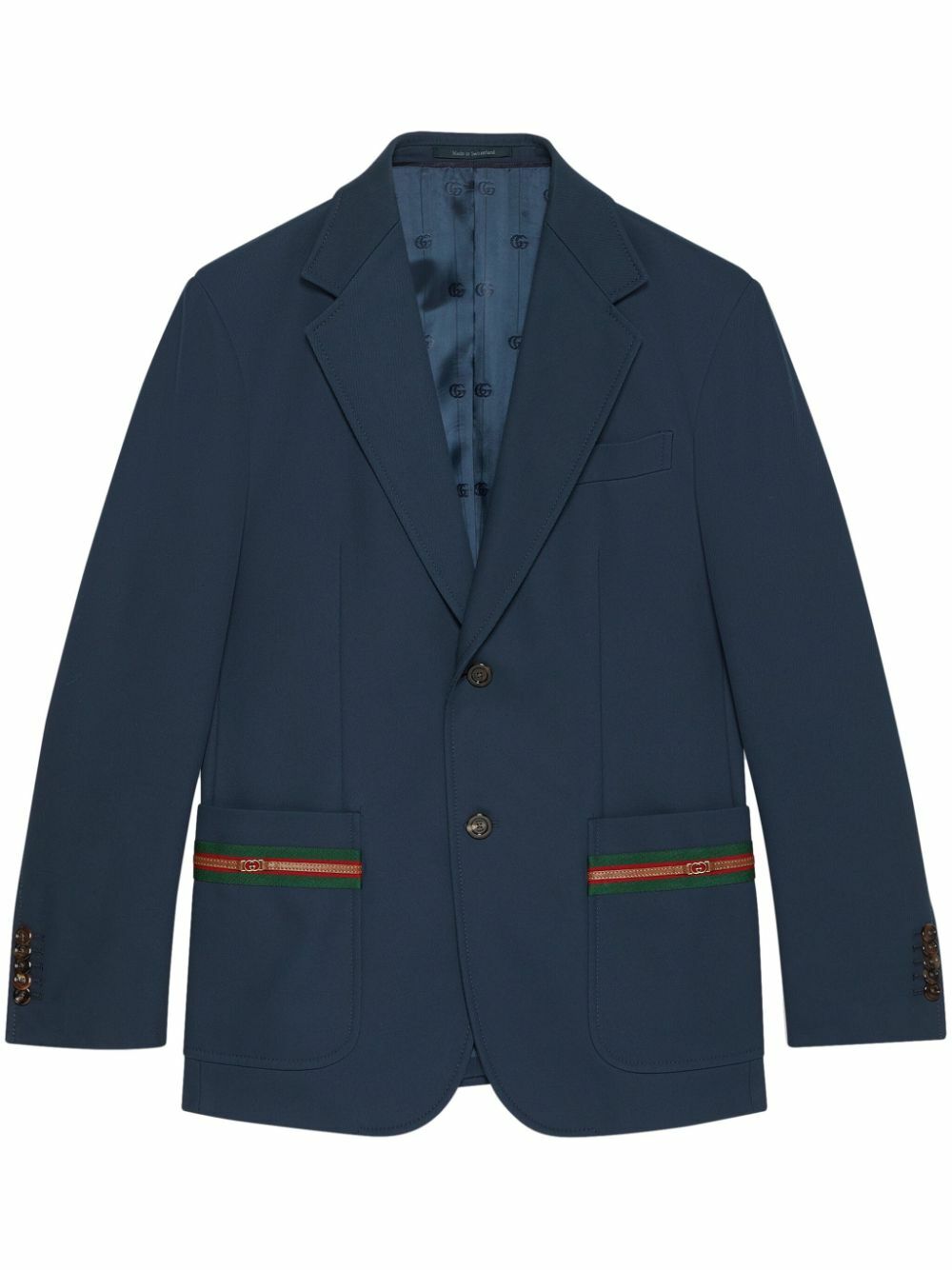 ジャケット GUCCI Cotton blazer iconic gucci crest buttons Cotton Blazer With Iconic Gucci Crest Buttons | italist