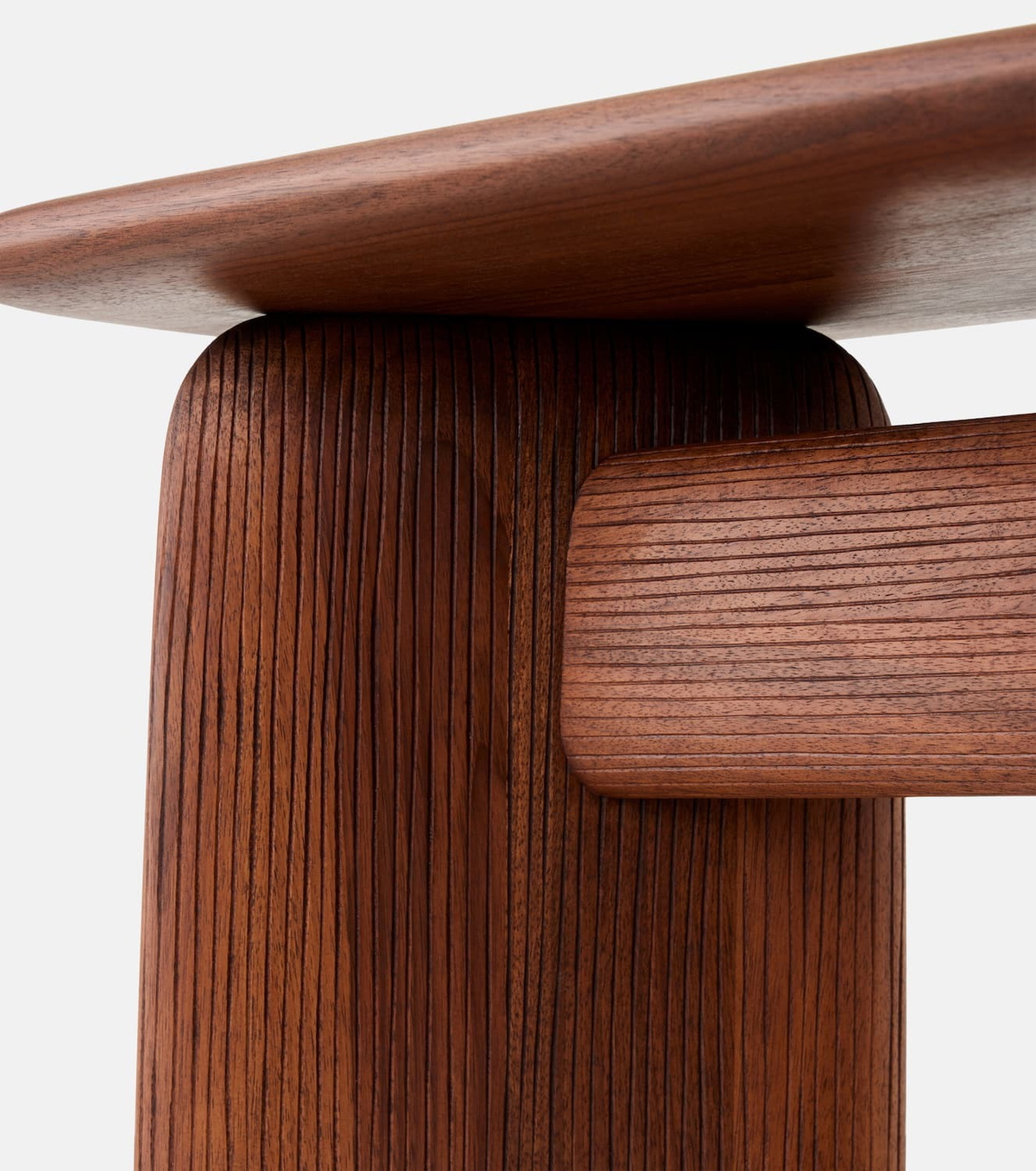 Zanat Stonehenge wood stool by Ludovica and Roberto Palomba