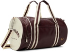 Fred Perry Burgundy Barrel Duffle Bag